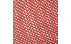Steentjespapier 50 x 34 cm rood 100 vel