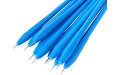 Prikpennen lengte 14 cm blauw 10 stuks