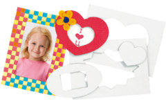 Fotolijst karton fun 13 x 18 cm, 24 stuks