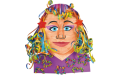 Zelfportret kit 15,5 x 23 cm, 40 stuks