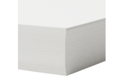 Prikkarton 12 x 16 cm 100 vel wit 250 grs.