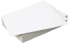 Prikkarton 50 x 70 cm wit 250 grs.