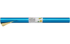 Aluminiumfolie goud/blauw 50 cm x 10 meter