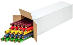 Cellofaan 70 cm x 10 meter assortie