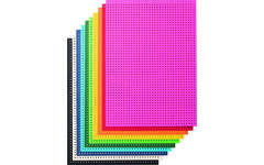 Borduurkarton 17,5 x 24,5 cm 10 kleuren, 40 vel