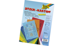 Borduurkarton 17,5 x 24,5 cm 10 kleuren, 40 vel bedrukt