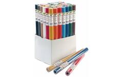 Ribbelkarton mini golf  50 x 70 cm assorti, 16 vel