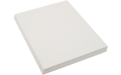 Ivoorkarton 50 x 65 wit, 320 grs. 100 vel