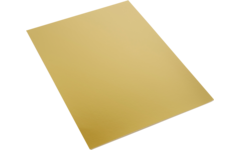 Etalagekarton 48 x 68 cm goud 380 grs, 10 vel