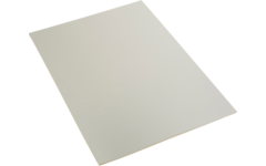 Etalagekarton 48 x 68 cm zilver 380 grs, 10 vel