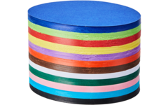 Vouwkartons rond 12 cm 120 grs 12-kleuren 480 vel