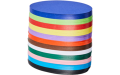 Vouwkartons ovaal 12 cm 120 grs 12-kleuren 480 vel