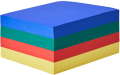 Vouwkartons 20 x 20 cm 120 grs 4-kleuren 480 vel