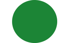 Plakfiguren rond 16 mm, groen 400 stuks