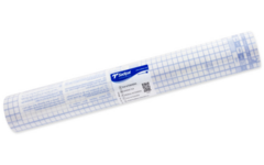 Kaftfolie 80 micron zelfklevend transparant 45 cm, 20 meter