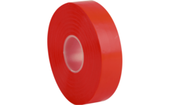 Plakband rood 19 mm x 20 meter plastic