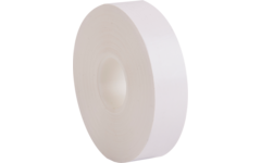 Plakband wit 19 mm x 20 meter plastic