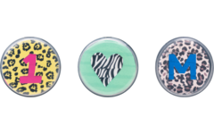 Washi Tape dierenpatronen 15 mm x 5 meter, 5 stuks