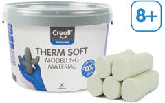 Klei Creall therm soft wit, 2 kg - vanaf 8 jaar