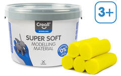 Klei Creall Super soft geel, 1750 gram