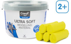 Klei Creall Ultra soft geel, 1100 gram