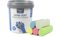 Klei Creall Ultra soft assorti 5 pastel kleuren, 300 gram