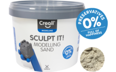 Modelleerzand Creall Sculpt it! naturel, 5000 ml