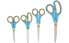 Schaar 16 cm soft-grip links- en rechtshandig