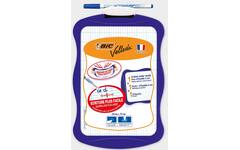 Whiteboard/wisbord BIC Velleda assorti 20 x 30 cm, 24 stuks
