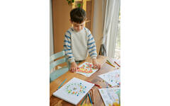 PlayMais® EDULINE MOSAIC 12.000 stuks, 6 doekjes en activiteitenboek