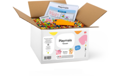 PlayMais® EDULINE MOSAIC 12.000 stuks, 6 doekjes en activiteitenboek