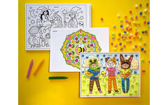 PlayMais® EDULINE MOSAIC 12.000 stuks, 6 doekjes en activiteitenboek