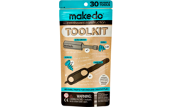 Makedo Extra schroeven combi, 160 stuks