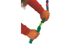 Chenilledraad jumbo 45,5 cm x 25 mm assorti, 30 stuks
