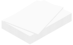 Foamboard A3 wit 5mm 2 zijdig mat papier, 10 stuks