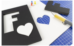 Foamboard A3 wit 5mm 2 zijdig mat papier, 10 stuks
