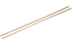 Stokjes hout rond  3/5 mm x 91 cm, 20 stuks