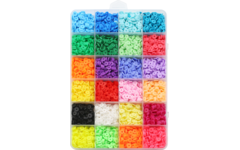 Heishi-kralen 24 verschillende kleuren Ø 6 mm, 500 stuks
