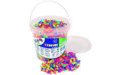 Strijkkralen midi neon assorti, 5000 stuks