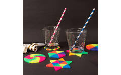 Strijkkralen midi neon assorti, 5000 stuks