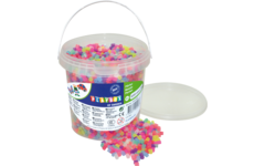 Strijkkralen midi glitter, 5000 stuks