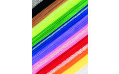 Crea-box chenille 30 cm assorti, 700 stuks