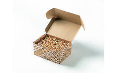 Crea-box kralen hout naturel, 1 kg