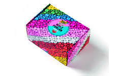 Crea-box kralen hout assorti, 1 kg