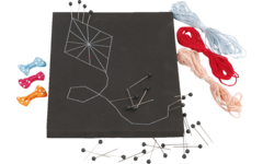 Mini activiteit, string art - vlieger