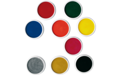 Stempelkussen groot goud