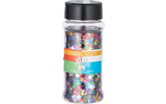 Glitter sterretjes ass. kleuren 50 gram