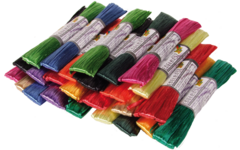 Kunstraffia assortiment 25 str. elk circa 30 meter