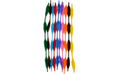 Chenilledraad 30 cm x 5-15 mm assorti, 250 stuks