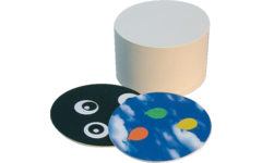 Onderzetters karton rond doorsnede 10,7 cm, 100 stuks